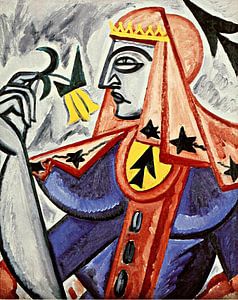 Olga Rozanova - La reine des spades