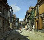 Rue de la Bavole, Honfleur, Claude Monet von Meisterhafte Meister Miniaturansicht