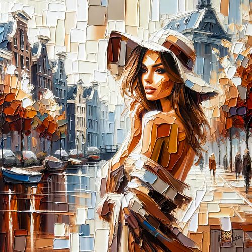 Portret van een vrouw 