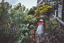 Pipeline through the mountains by Maartje Abrahams