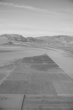 The end of the beach road.