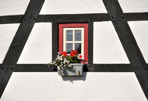 Detail vakwerkhuis