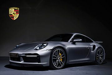 Porsche 911 Turbo S with emblem by Gert Hilbink