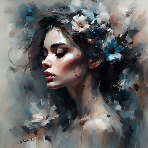 Blooming Beauty 9 by Johannas Art Creations