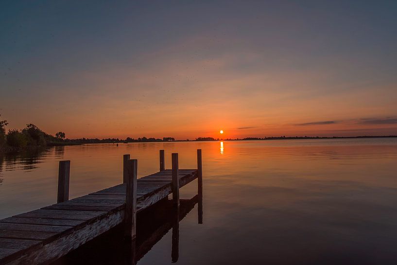 Zonsondergang par Wim Kanis