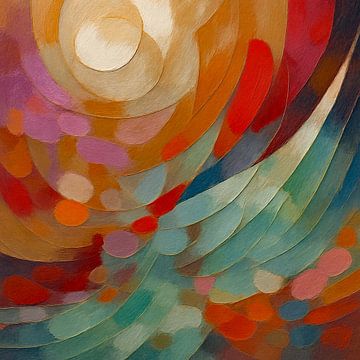Abstract Joy No. 1 van Moonheart Artworks