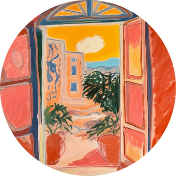 Matisse inspireert Open Venster van Niklas Maximilian
