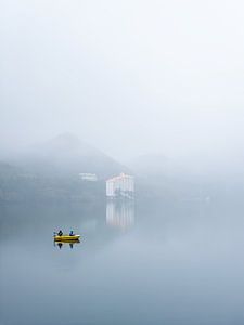 Japan - Lake Haruna in de mist