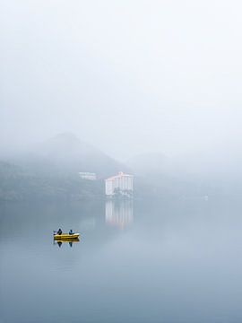 Japan - Lake Haruna in de mist