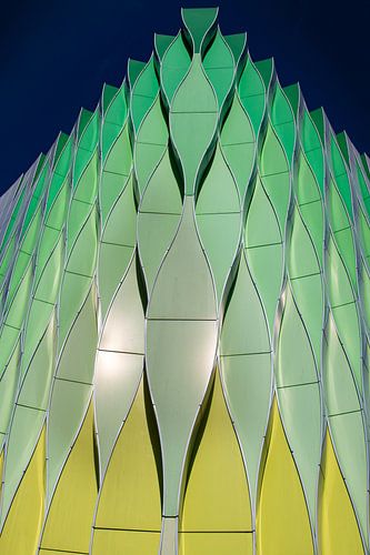 Architecture detail of building Groningen