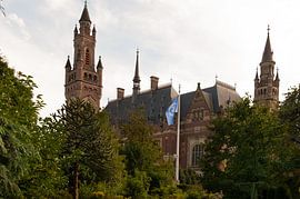 Peace palace in The Hague Netherlands by Brian Morgan