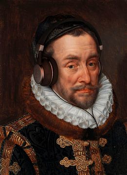 Portret van Willem I, prins van Oranje door Adriaen Thomas. Niet Storen!