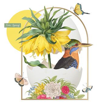 Spring in an Eggshell van Marja van den Hurk