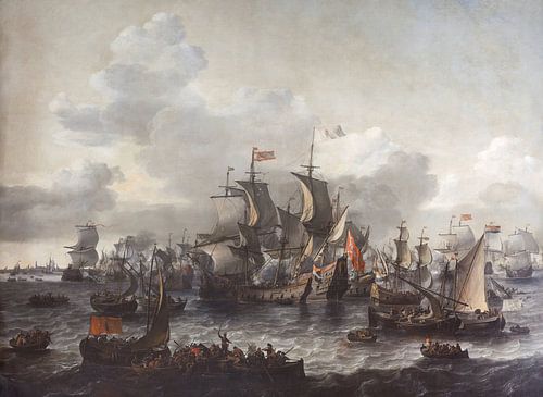 De slag op de Zuiderzee, Jan Theunisz. Blanckerhoff