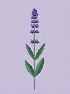 Lavender Stand by Giandra Safaraz