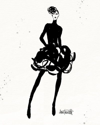 Style Sketches VI, Anne Tavoletti by Wild Apple