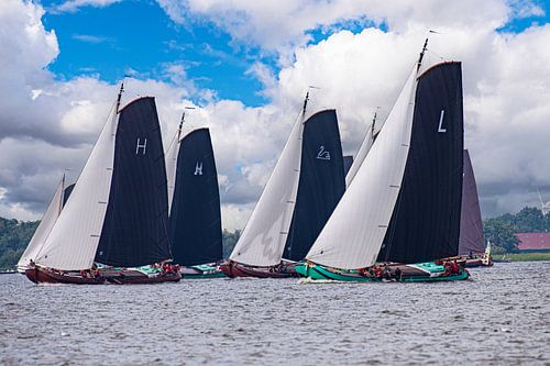 Skutsjezeilen in Friesland