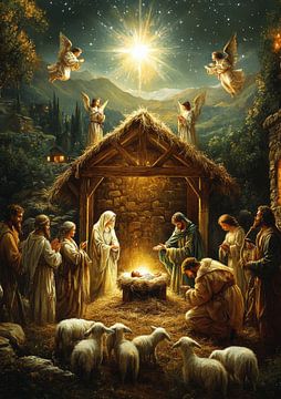 Geboorte van Christus van R Pevitanada
