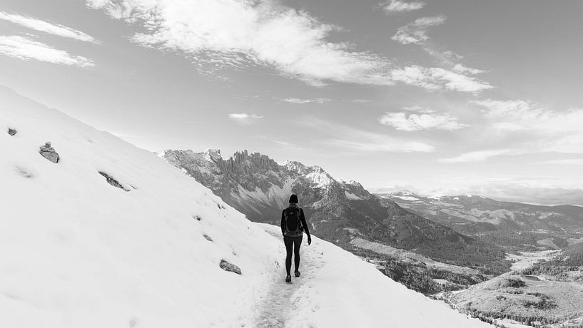 Lonely hiker by Sebastian Czech