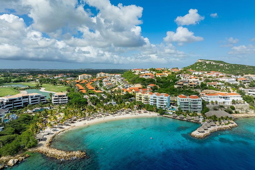 Blue Bay Curacao - Enregistrement par drone par Keesnan Dogger Fotografie