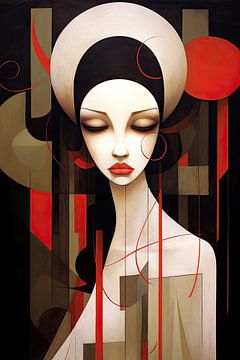 Woman surrealist by Bert Nijholt