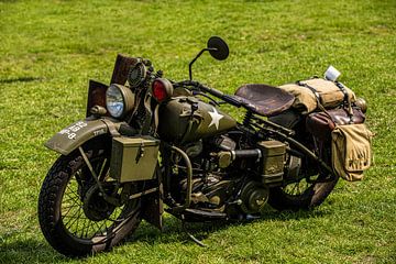 Harley Davidson Army 1940 van Brian Morgan