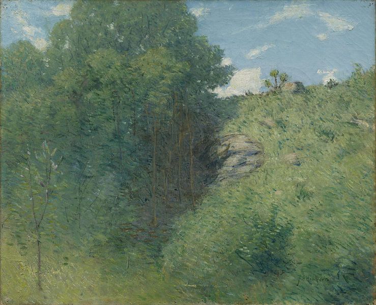 Julian Alden Weir~Schlucht bei Branchville von finemasterpiece