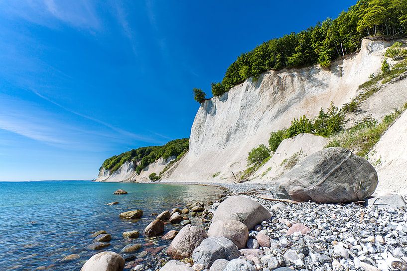 De Oostzeekust op het eiland Rügen van Rico Ködder