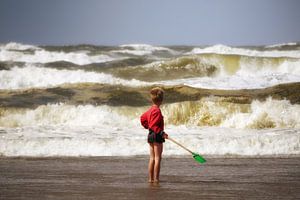 Storm op zee