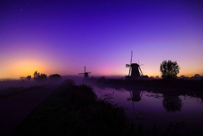 Mills at Kinderdijk by Dirk van Egmond