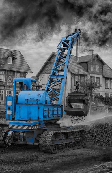 crane for coal loading steam locomotive par ChrisWillemsen