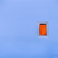 The orange curtain