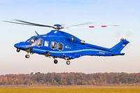 Politie AW.139 in prachtig winterlicht