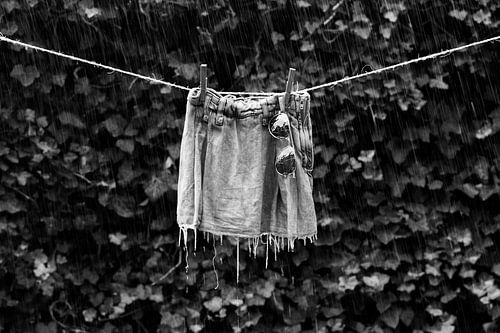 REGENTAG IM SOMMER von Angelique van den Boer