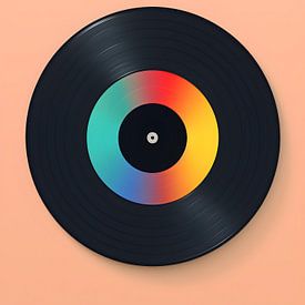Abstract record V5 by drdigitaldesign