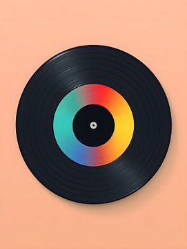 Abstract record V5 by drdigitaldesign