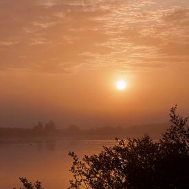 Zonsopkomst Bargerveen sur Henk bohmers