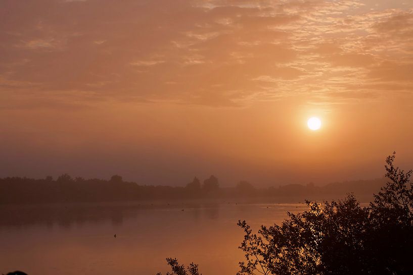 Zonsopkomst Bargerveen by Henk bohmers