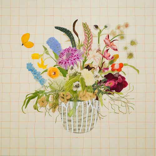 Opulence florale en pastel