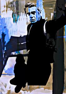 Le motif Steve McQueen - Jeu abstrait flou - est Bullitt sur Felix von Altersheim