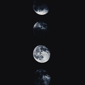 Quatuor lunaire sombre sur Florian Kunde