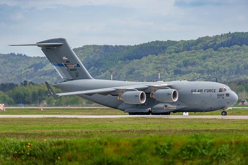 U.S. Air Force Boeing C-17 Globemaster III.