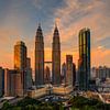 Petronas Towers, Kuala Lumpur, Malaysia by Adelheid Smitt