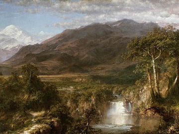 Het hart van de Andes door Frederic Edwin Church van Kjubik
