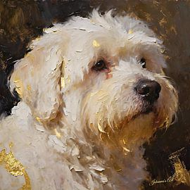 Coton de Tulear by Johannas Art Creations