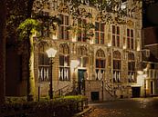 Hôtel de ville de Veere lors d'une soirée pluvieuse par Gert van Santen Aperçu