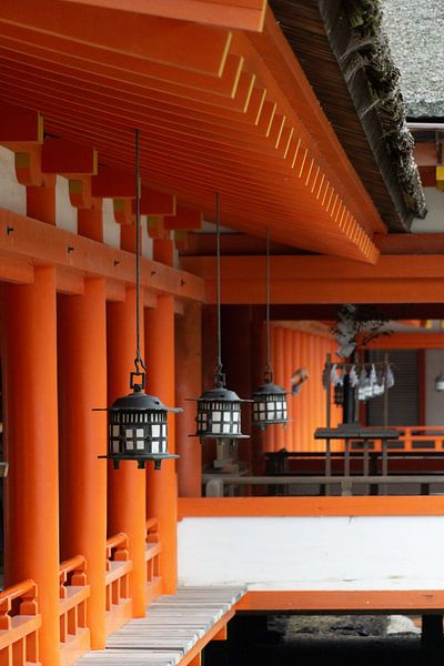 Temple Miyajima Island by Melanie Jahn