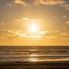 Orangener Himmel von Michael Ruland