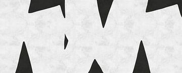Zwart-wit abstract 2 van Vitor Costa