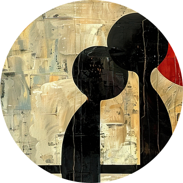 Liefde Kunst | Minimalistisch van ARTEO Schilderijen